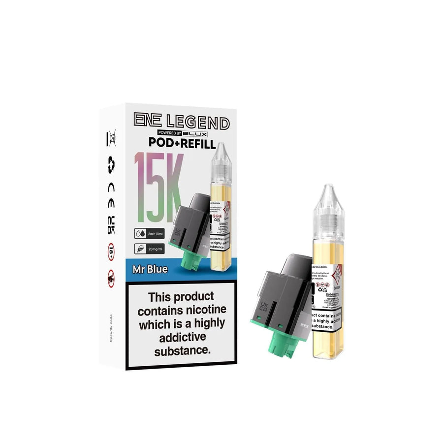 elux legend 1500+ replacement pods Elux Legend 1500 Pod Kit Review UK main image 0