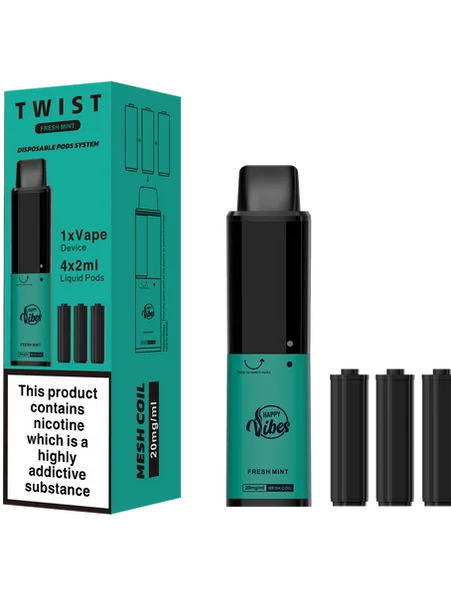 Happy Vibes Twist 2400 Puffs Disposable Vape