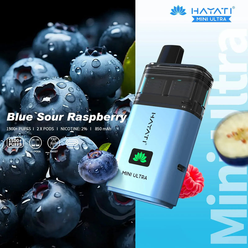 Hayati Mini Ultra 1500 puff Prefilled Pod Kit 
