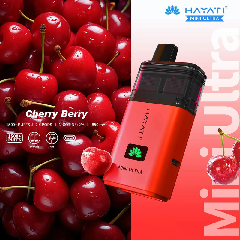 Hayati Mini Ultra 1500 Prefilled Pod Kit - £5.99 Only