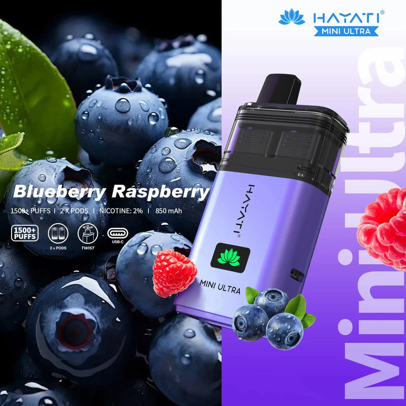 Hayati Mini Ultra 1500 Prefilled Pod Kit - £5.99 Only