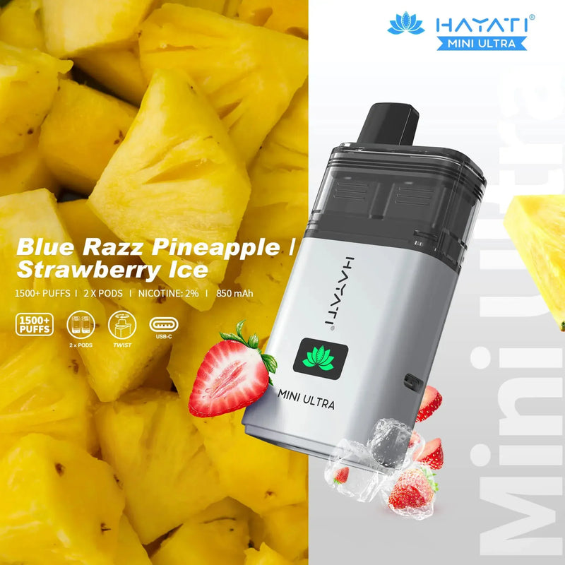 Hayati Mini Ultra 1500 Prefilled Pod Kit - £5.99 Only