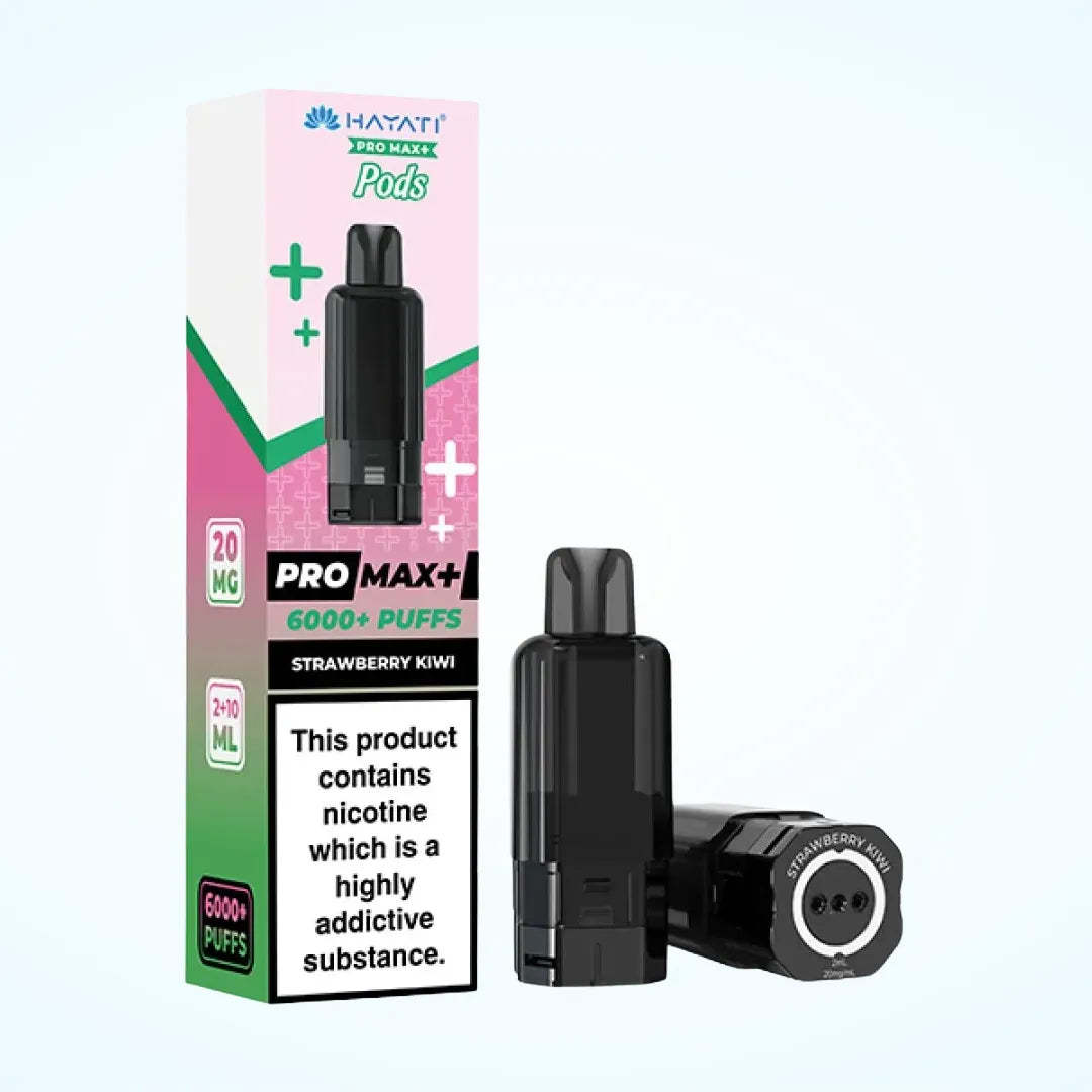 Hayati 6000 Pro Max Plus Replacement Pods -From 5 Hayati 6000 Pro Max Plus Replacement Pods -From 5