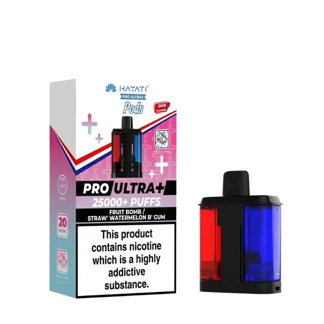 Hayati Pro Ultra Plus 25k Prefilled Refill Pod - Form £6.75