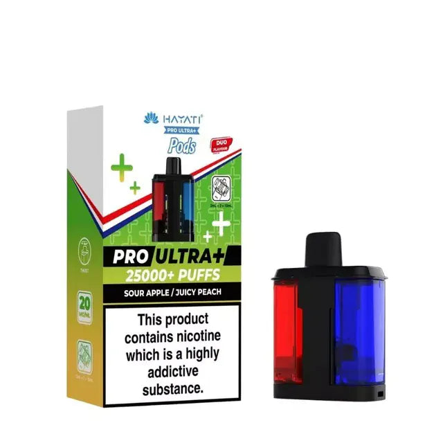 Hayati Pro Ultra Plus 25k Prefilled Refill Pod - Form £6.75