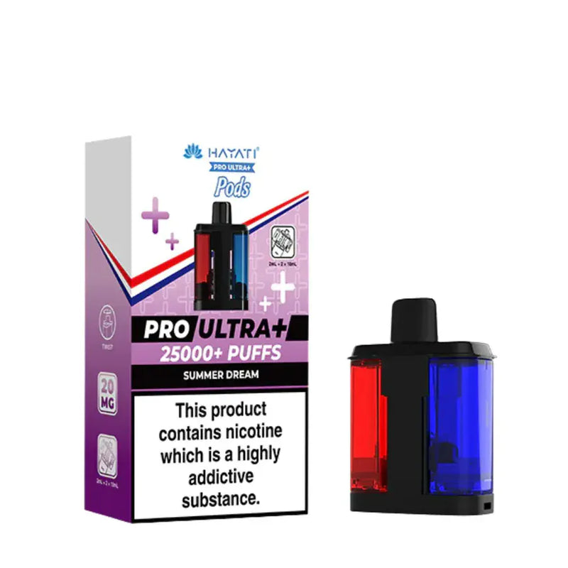 Hayati Pro Ultra Plus 25k Prefilled Refill Pod - Form £6.75