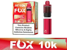 JNR Fox 10K Prefilled Pod Vape Kit - From £8.00