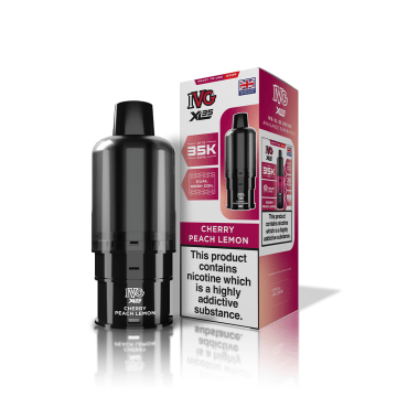 cherry peach lemon flavor IVG XL 35K Prefilled Refill Pods