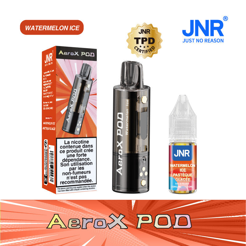 JNR AeroX Pod + JNR Liquid JNR AeroX Pod + JNR Liquid