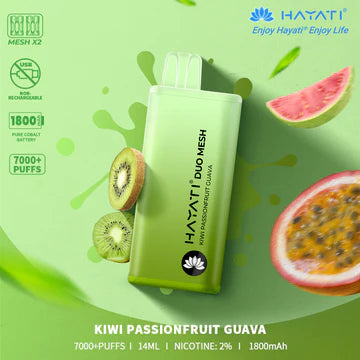 Hayati Duo Mesh 7000 Kiwi passion fruit guava 