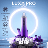 Lux Pro 10000 Puffs Disposable Vape Bubblegum Ice Pop