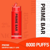 Prime Bar 8000 Puffs