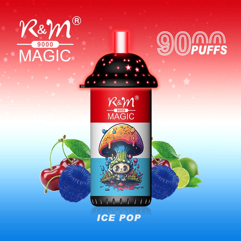 R&M Magic 9000 Puffs Disposable Vape -2%