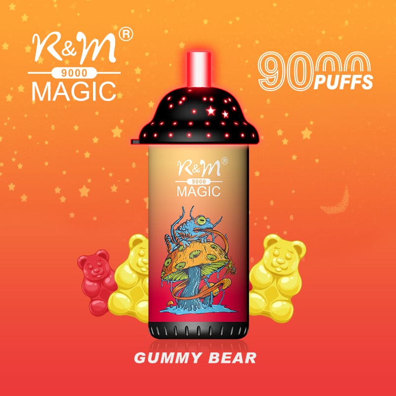 R&M Magic 9000 Puffs Disposable Vape -2%