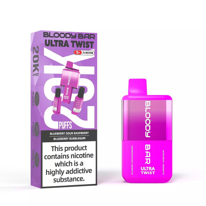 Bloody Bar Ultra Twist 20k Prefilled Pod Kit - From £10.00
