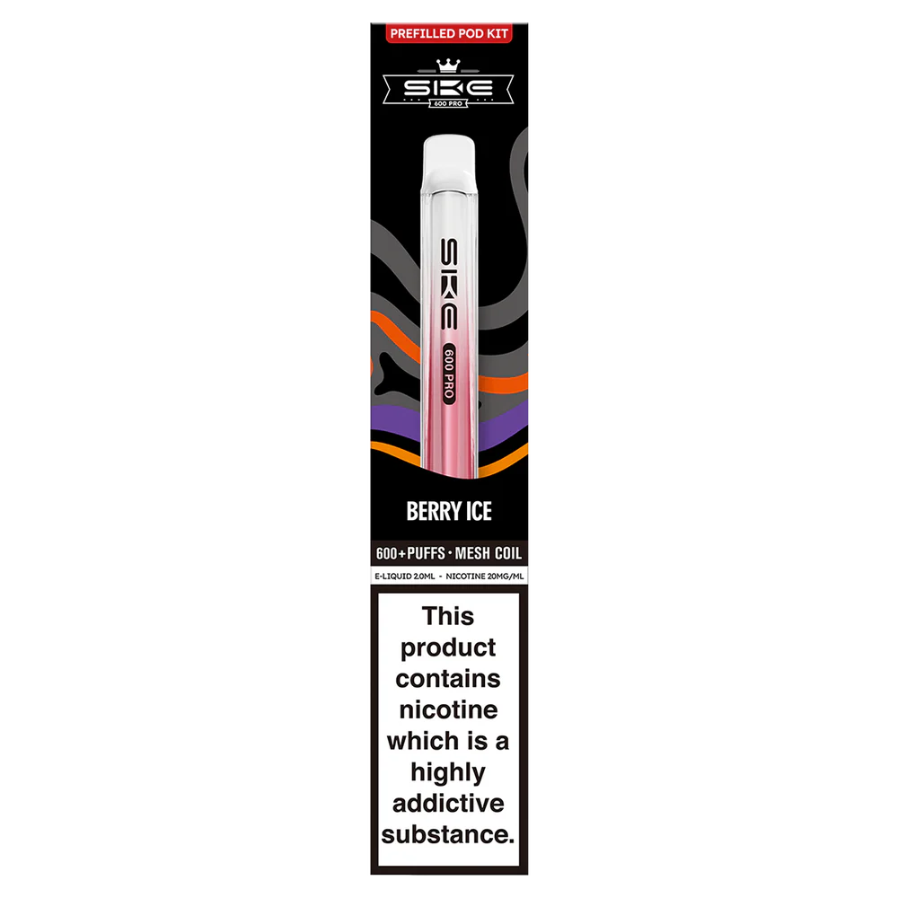 SKE Crystal Bar 600 Pro Prefilled Pod Kit | Starting From 3.40 SKE Crystal Bar 600 Pro Prefilled Pod Kit | Starting From 3.40