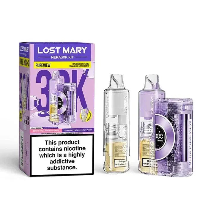 Lost Mery Nera Pureview 30k , 30,000 Puffs Prefilled Pod Kit