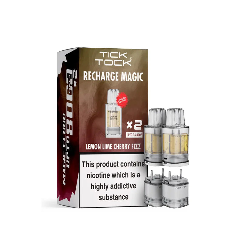 Tick Tock Magic 8k Prefilled Refill Pod