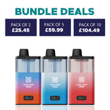 Aura Bar Twist 40k, 40000 Puffs Prefilled Vape Kit by Crystal Prime - Starting From £10.45