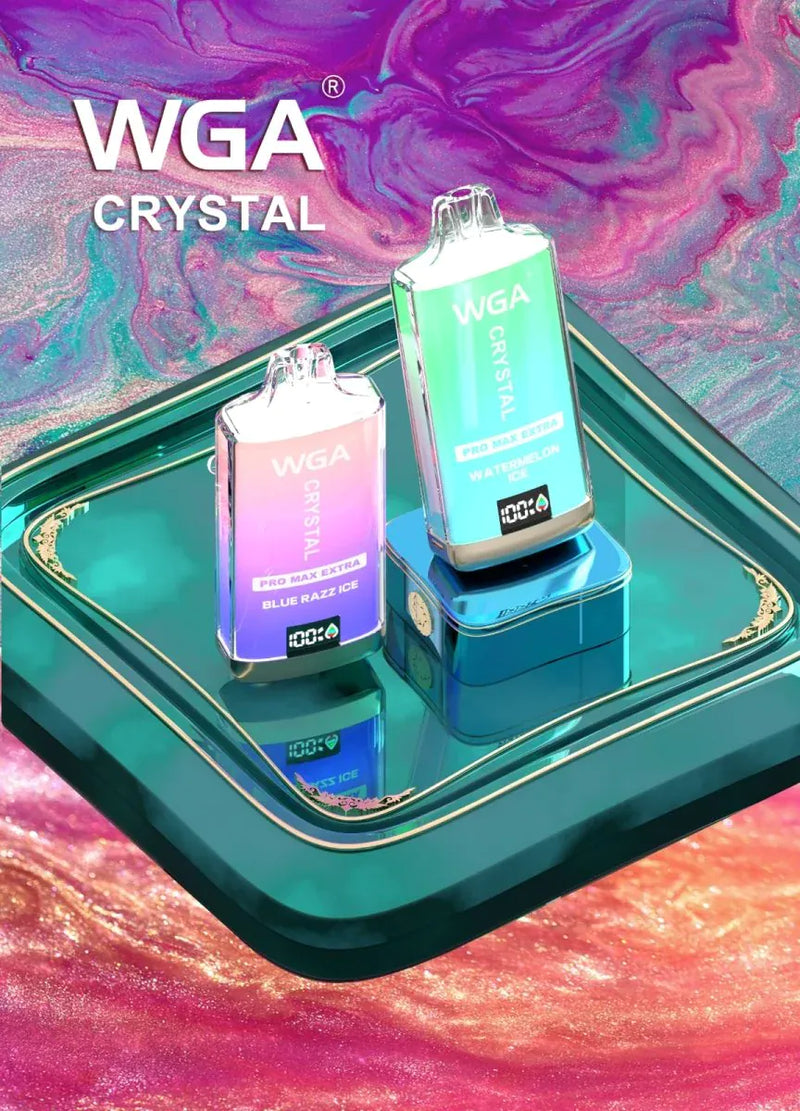 WGA Crystal Pro Max Extra 15000 Puffs Disposable Vape - Starting From £10.00