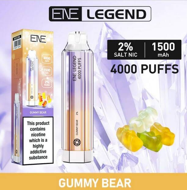 ENE Legend 4000 Puffs Disposable Vape By Elux -10ml -2%