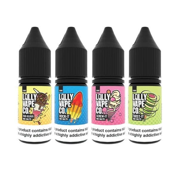 10mg Lolly Vape Co 10ml Nic Salts (50VG/50PG) - vapeverseuk