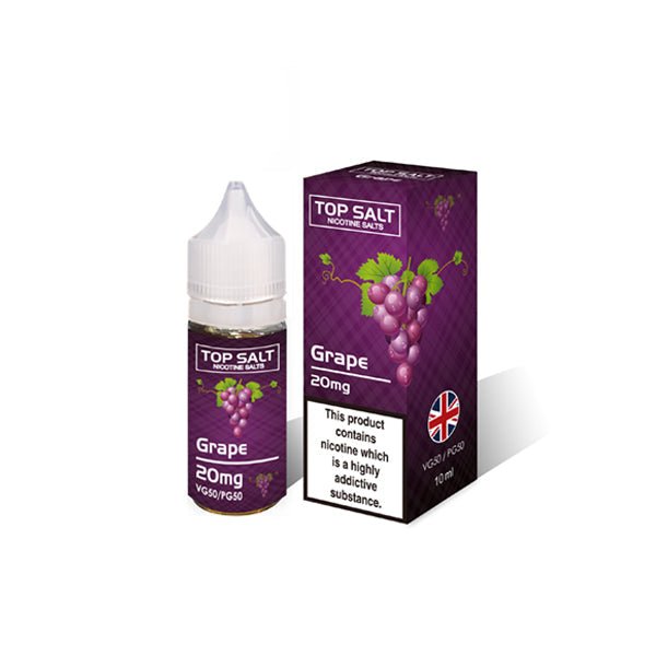 20mg Top Salt Fruit Flavour Nic Salts by A-Steam 10ml (50VG/50PG) - vapeverseuk