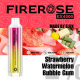 Elux Ex4500 Strawberry, Watermelon & Bubble Gum Flavor 