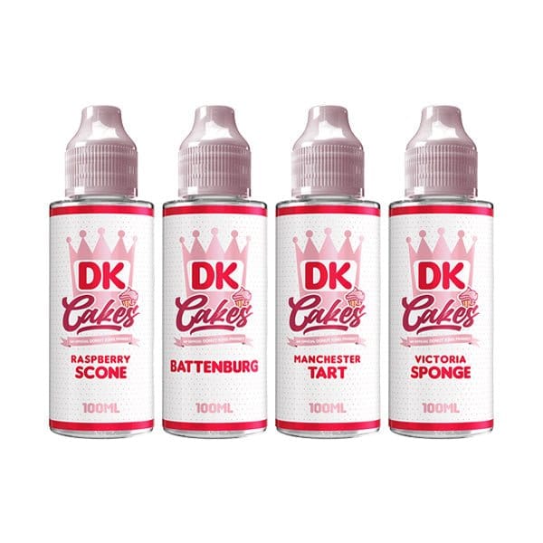 DK Cakes 100ml Shortfill 0mg (70VG/30PG) - vapeverseuk