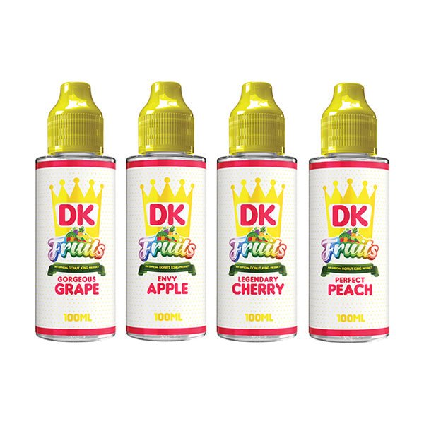 DK Fruits 100ml Shortfill 0mg (70VG/30PG) - vapeverseuk