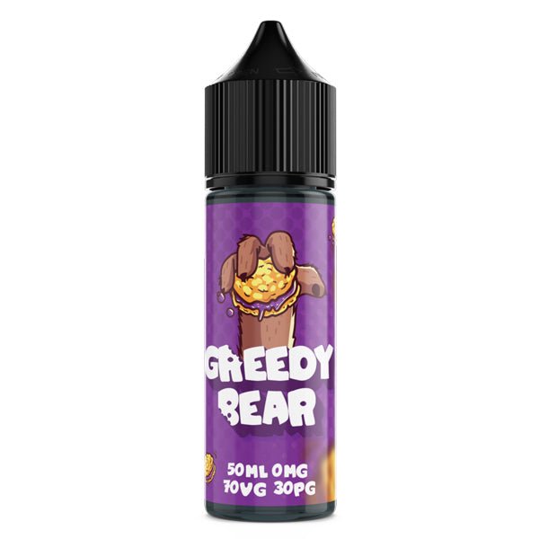 Greedy Bear 50ml Shortfill 0mg (70VG/30PG) - vapeverseuk