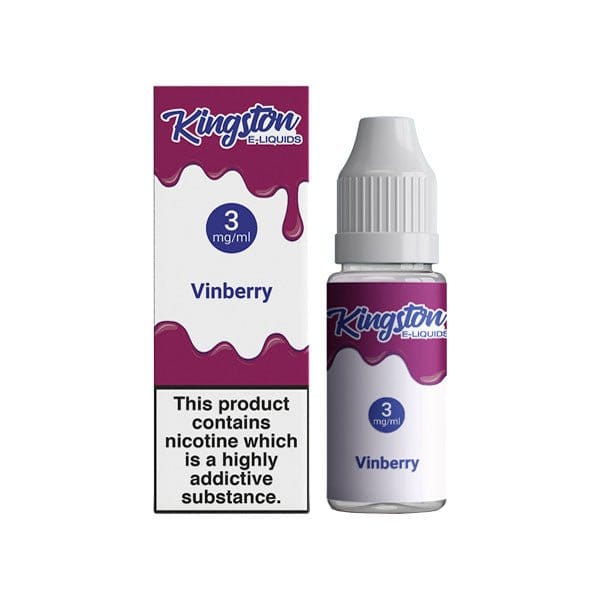 Kingston 3mg 10ml E-liquids (50VG/50PG) - vapeverseuk