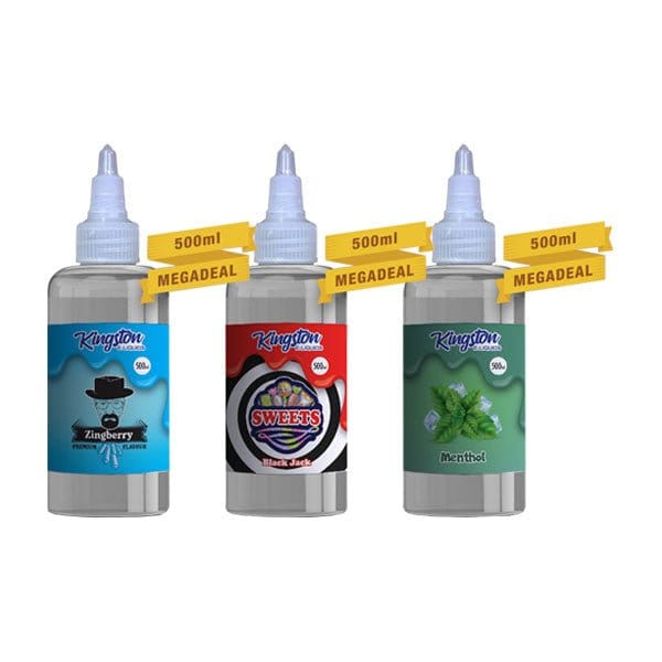 Kingston 500ml Shortfill 0mg (70VG/30PG) - vapeverseuk