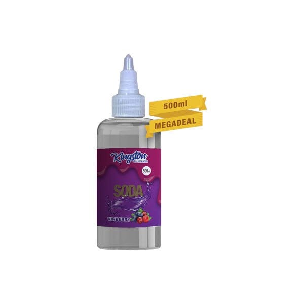 Kingston 500ml Shortfill 0mg (70VG/30PG) - vapeverseuk