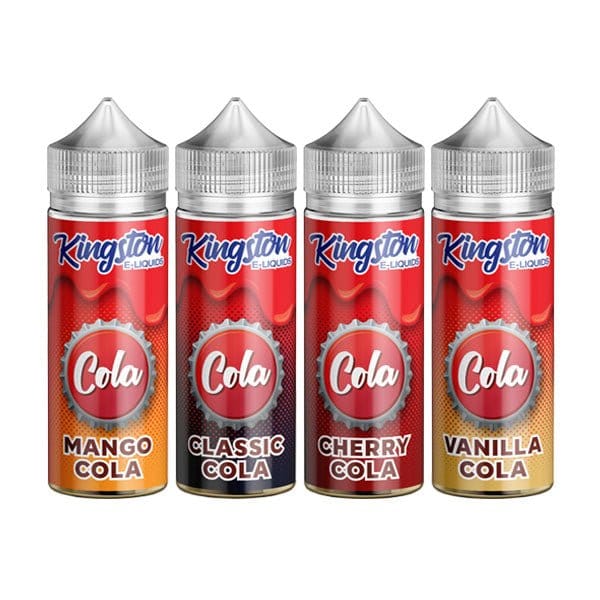 Kingston Cola 120ml Shortfill 0mg (70VG/30PG) - vapeverseuk