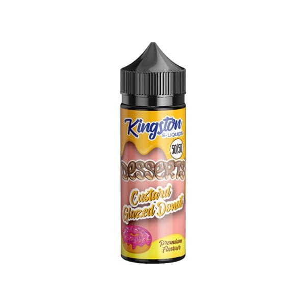 Kingston Desserts 120ml Shortfill 0mg (50VG/50PG) - vapeverseuk