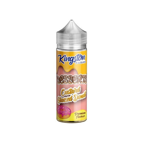 Kingston Desserts 120ml Shortfill 0mg (70VG/30PG) - vapeverseuk