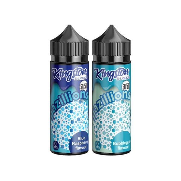 Kingston Gazillions 120ml Shortfill 0mg (50VG/50PG) - vapeverseuk