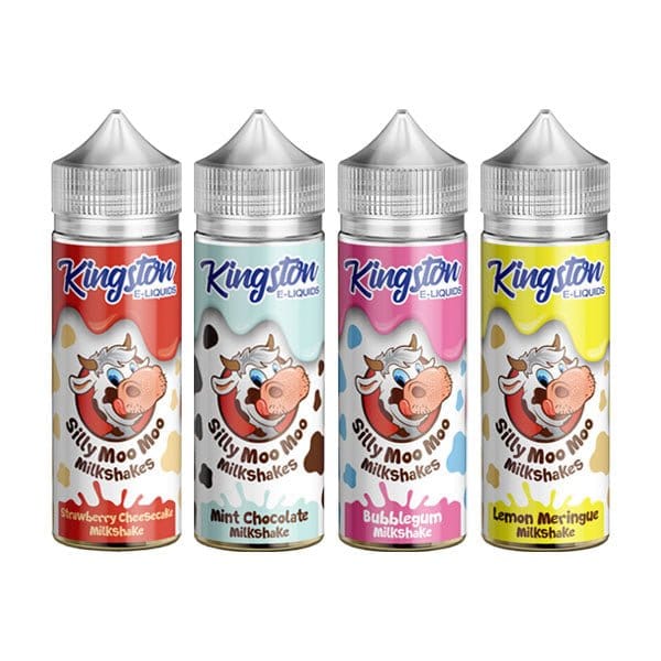 Kingston Silly Moo Moo Milkshakes 120ml Shortfill 0mg (70VG/30PG) - vapeverseuk