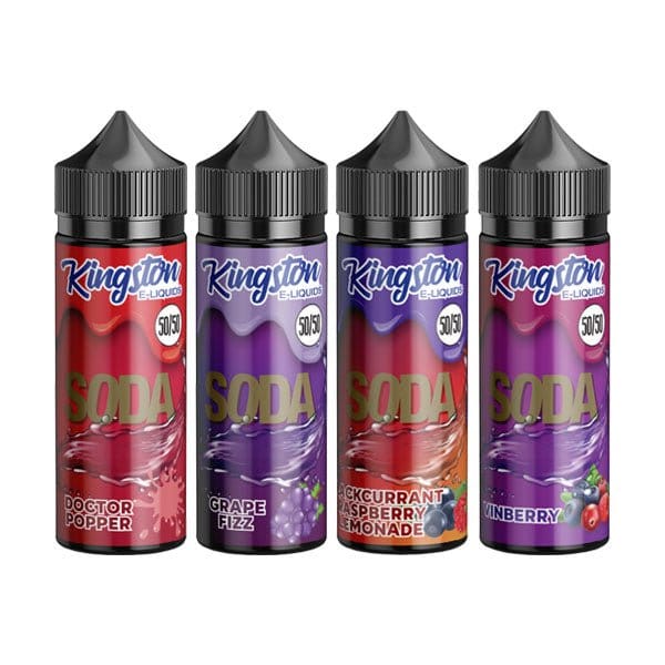 Kingston Soda 120ml Shortfill 0mg (50VG/50PG) - vapeverseuk