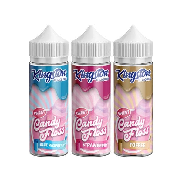 Kingston Sweet Candy Floss 120ml Shortfill 0mg (70VG/30PG) - vapeverseuk