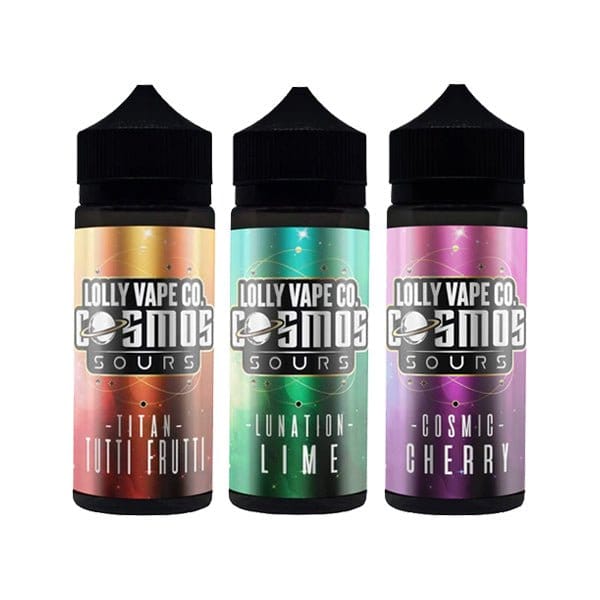 Lolly Vape Co Cosmos Sours 100ml Shortfill 0mg (80VG/20PG) - vapeverseuk