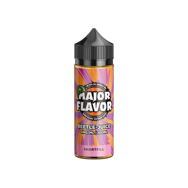 Major Flavor 100ml Shortfill 0mg (70VG/30PG) - vapeverseuk