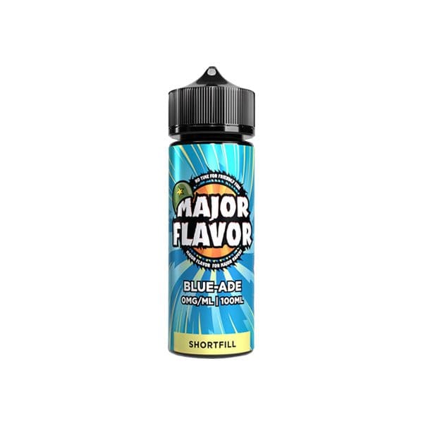 Major Flavor 100ml Shortfill 0mg (70VG/30PG) - vapeverseuk