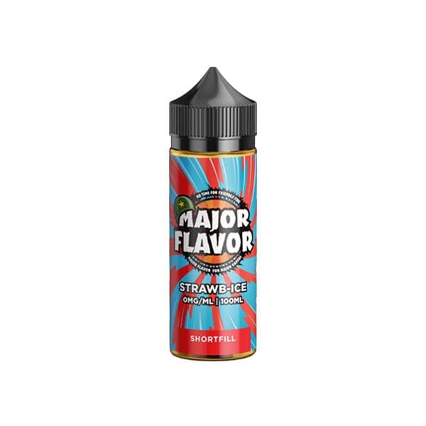 Major Flavor 100ml Shortfill 0mg (70VG/30PG) - vapeverseuk