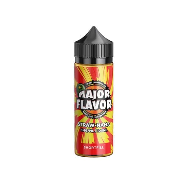 Major Flavor 100ml Shortfill 0mg (70VG/30PG) - vapeverseuk