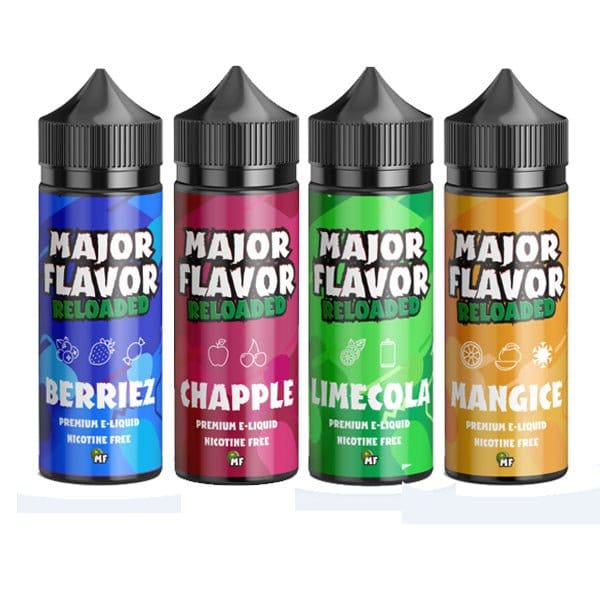 Major Flavor Reloaded 100ml Shortfill 0mg (70VG/30PG) - vapeverseuk
