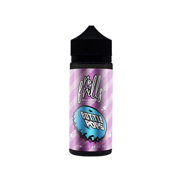 No Frills Collection Bottle Pops 80ml Shortfill 0mg (80VG/20PG) - vapeverseuk