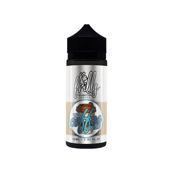 No Frills Collection Coffee Shop 80ml Shortfill 0mg (80VG/20PG) - vapeverseuk