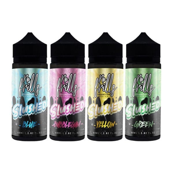 No Frills Collection Slushed 80ml Shortfill 0mg (80VG/20PG) - vapeverseuk